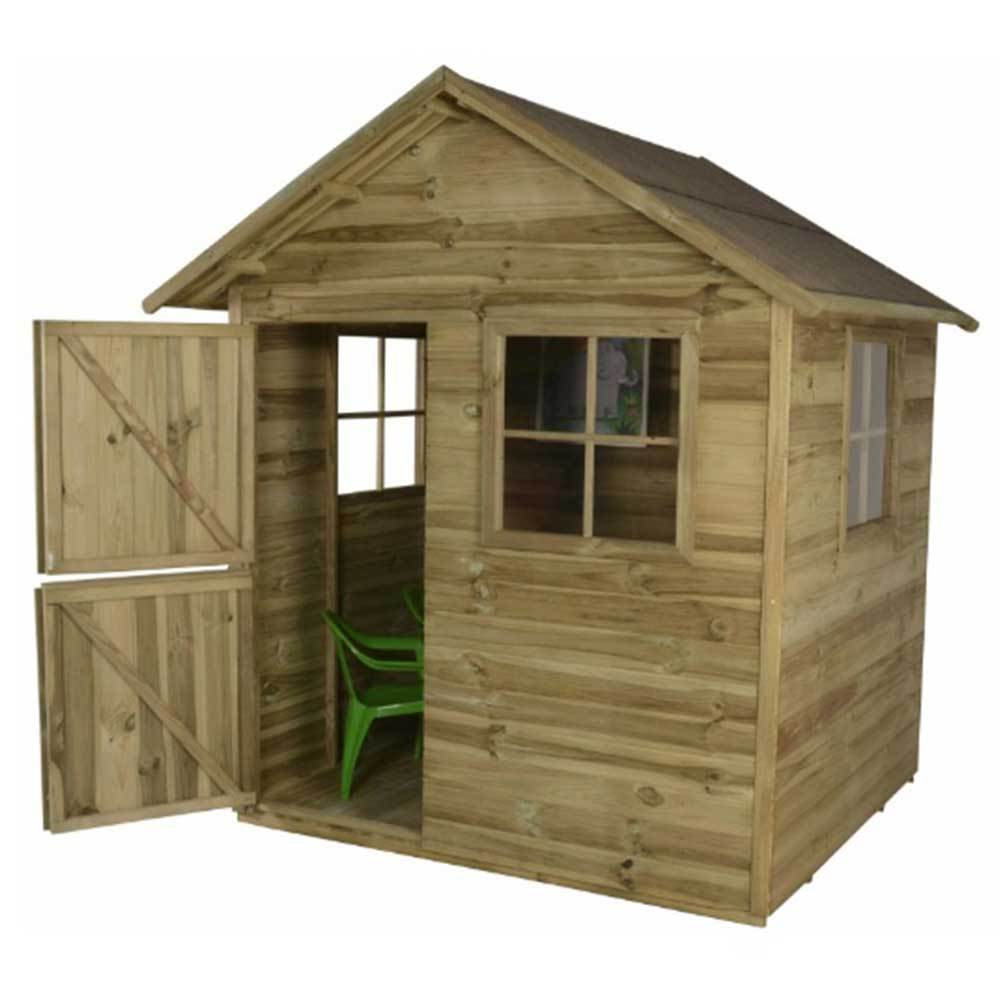 Thyme Kid S Cabin Playhouse Childrens Garden Outdoor Playroom