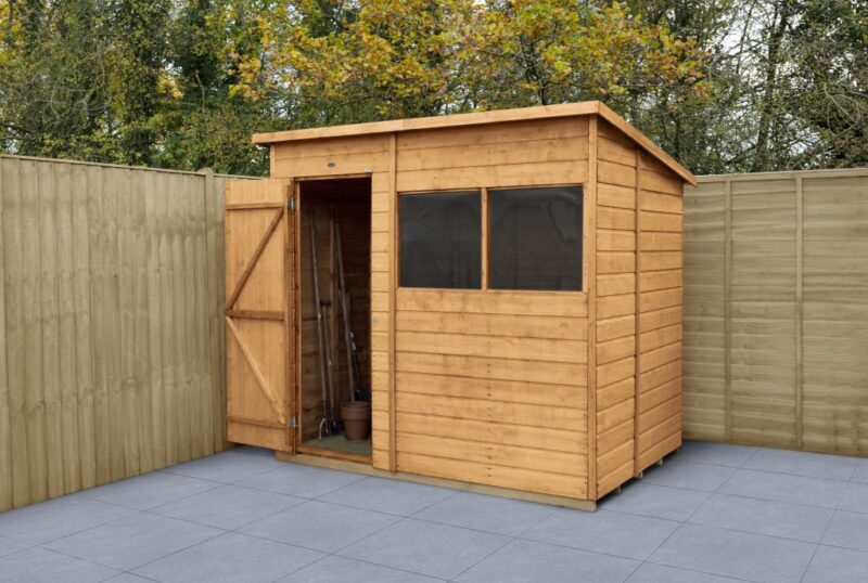 Shiplap Dip Treated 7 x 5 Pent Shed