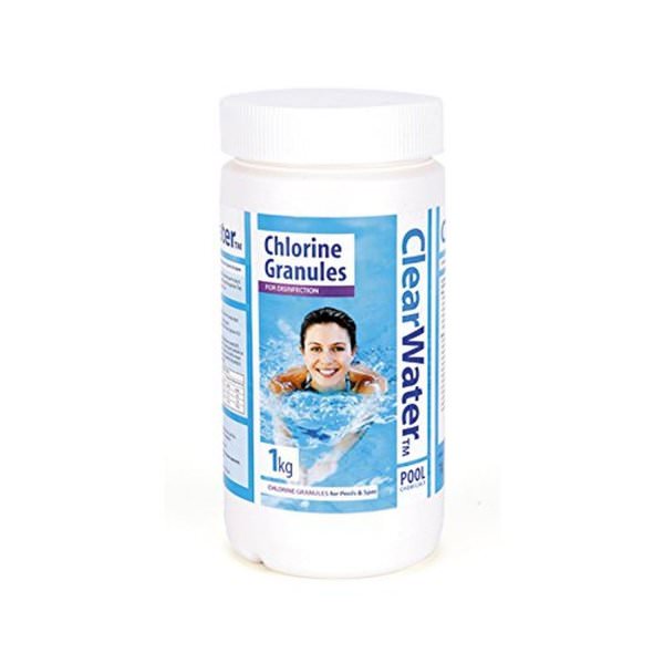 Clearwater 1kg Chlorine Granules Pure Garden Buildings