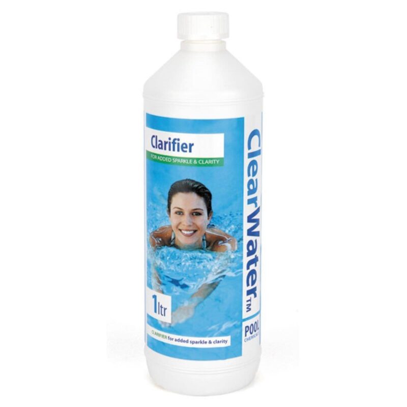 ClearWater 1 Litre Clarifier for Pools and Spas - Swimming Pool Water Treatment