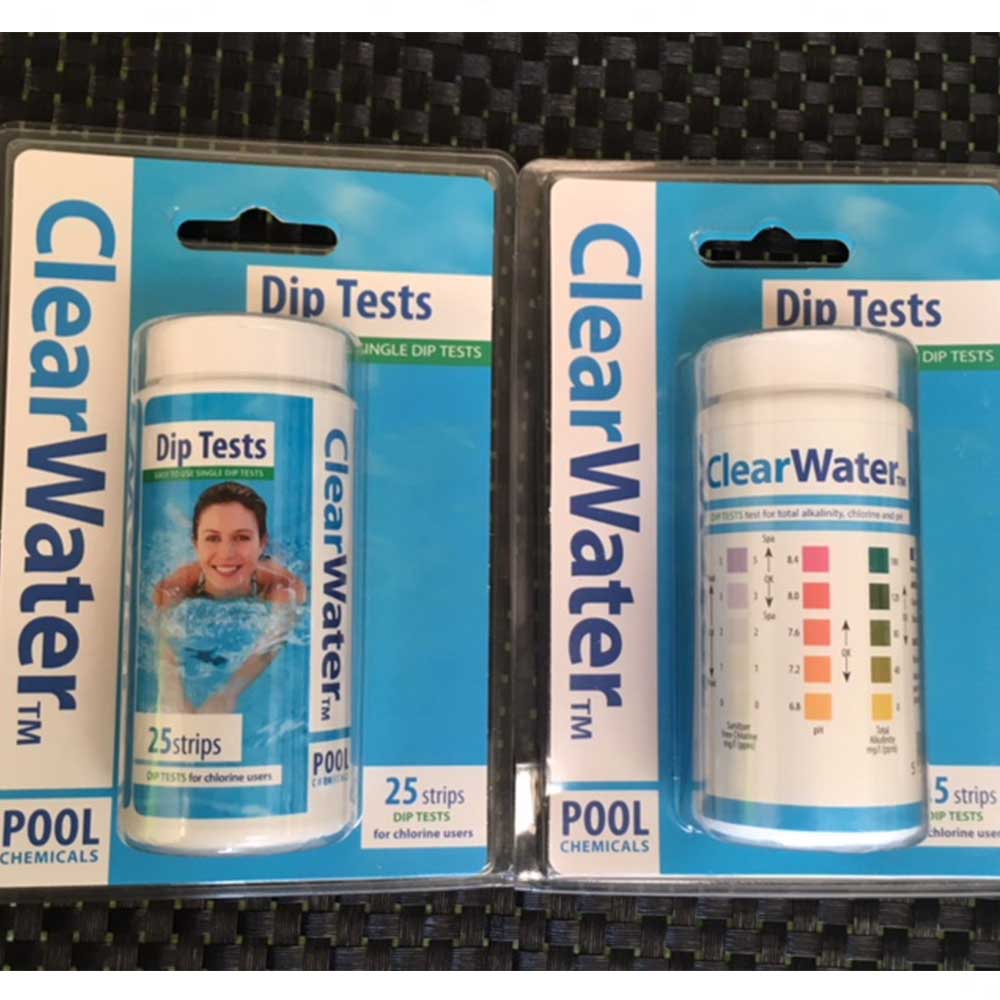 Bestway Bestway Clearwater Dip Test 25 Strips For Pools And Hot Tubs 