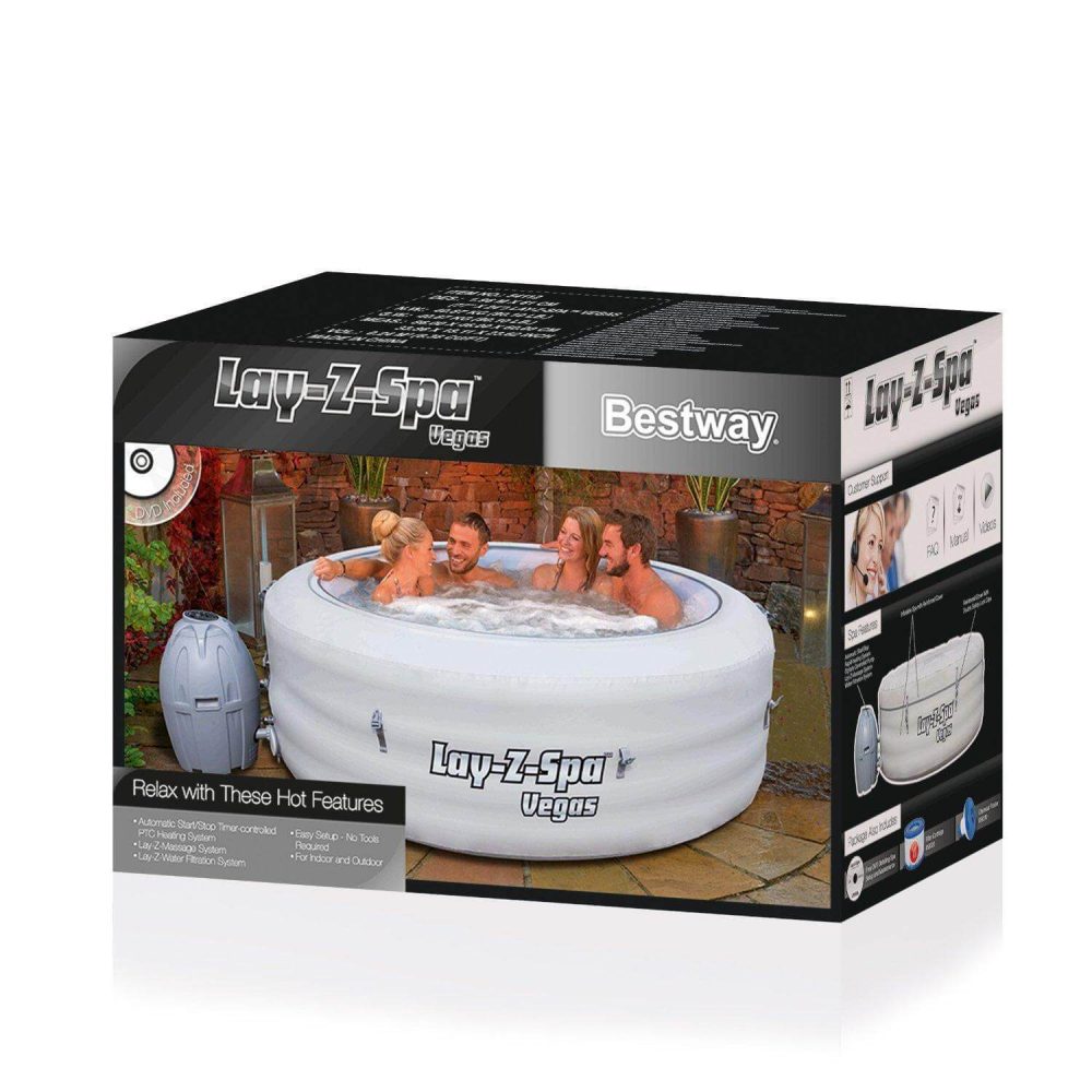 Bestway Lay-Z-Spa Vegas Airjet Premium Inflatable Hot Tub - Image 12