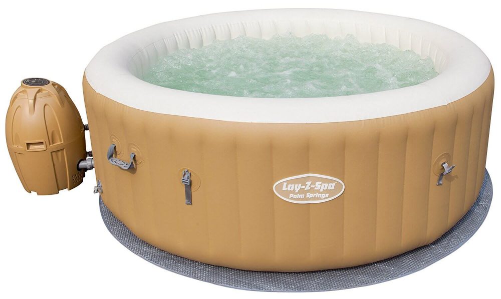 Bestway Lay-Z-Spa Palm Springs Air Jet 4-6 Person Inflatable Hot Tub - Image 8