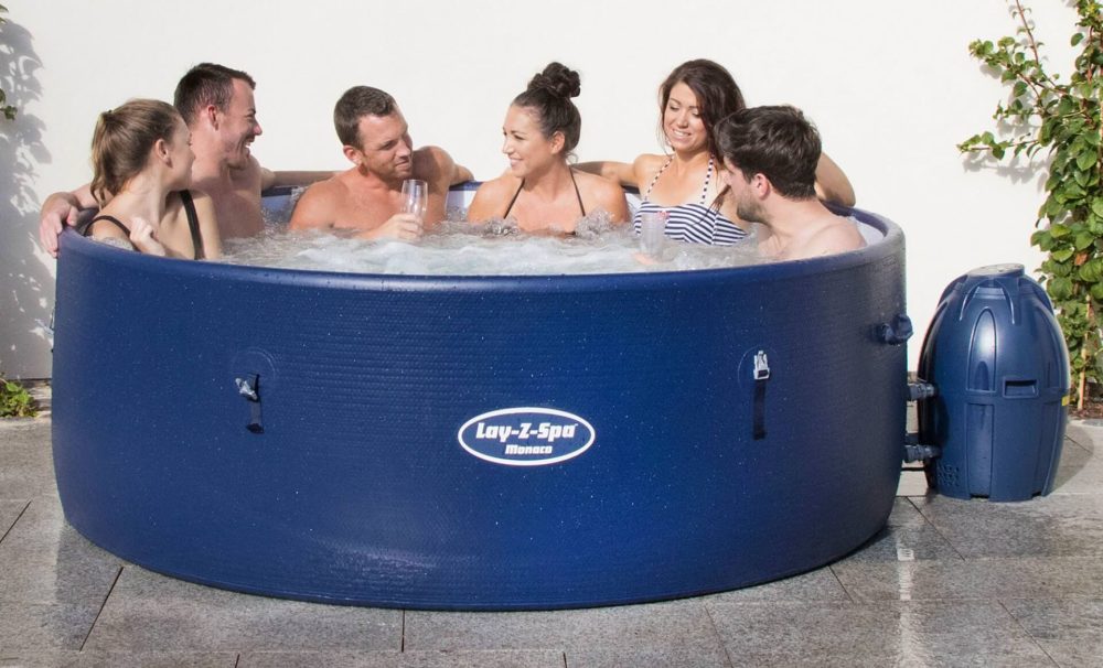Lay-Z-Spa Monaco 6-8 Person Inflatable Hot Tub