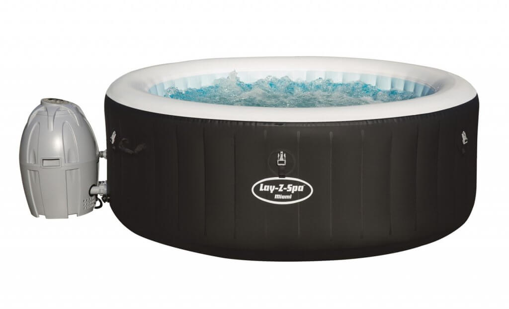 Lay Z Spa Miami Inflatable 2- 4 Person Hot Tub – Pure Garden Buildings