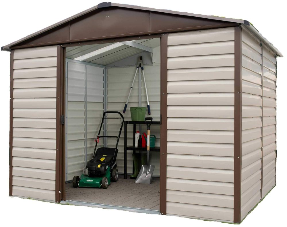 Yardmaster Shiplap Apex Metal Shed - Choice Of Sizes - Image 2