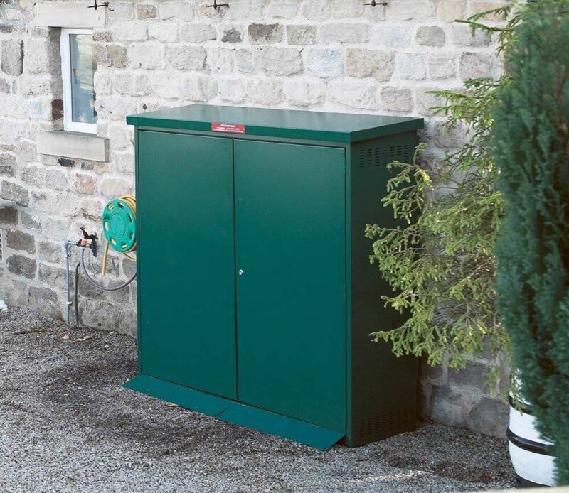 Asgard 6ftx2ft 47kg Garden Gas Bottle Storage Unit