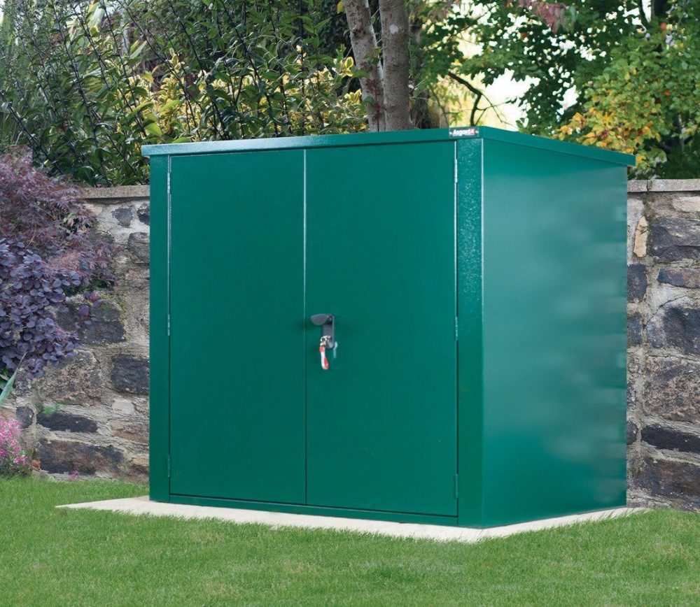 Asgard 5ftx3ft Secure Metal Garden Shed With 3 Point Locking