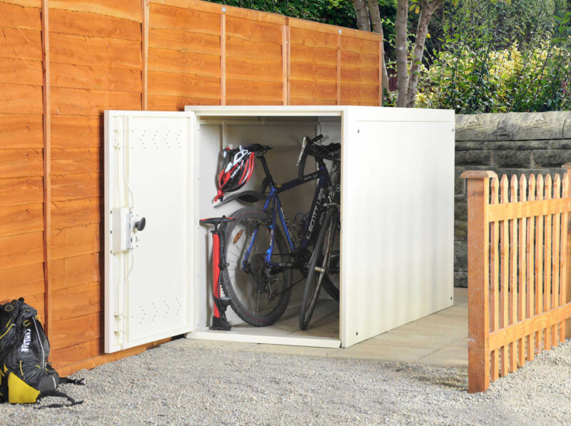 Asgard Metal Outdoor Double Bike Storage Unit