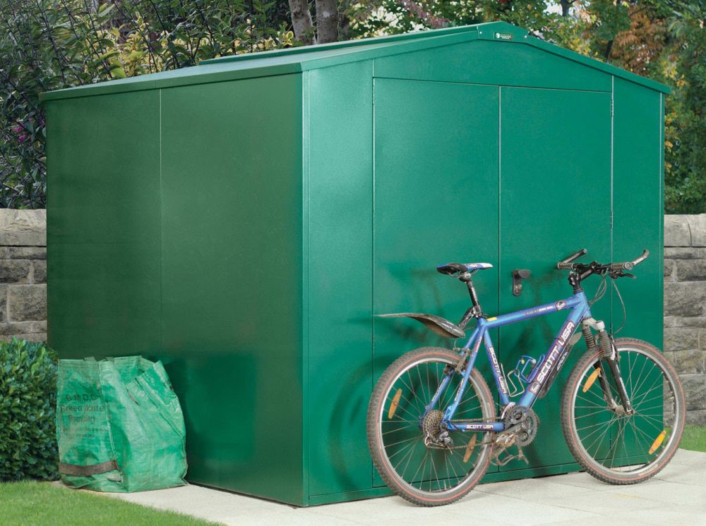 Asgard Police Approved Gladiator Metal Garden Shed - Choice Of Colour & Sizes - Image 2