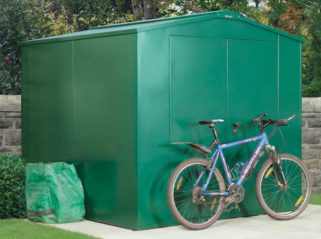 Asgard Police Approved Gladiator Metal Garden Shed - Choice Of Colour & Sizes - Image 2