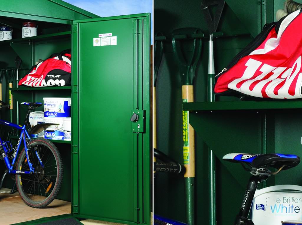 Asgard Police Approved Gladiator Metal Garden Shed - Choice Of Colour & Sizes - Image 5