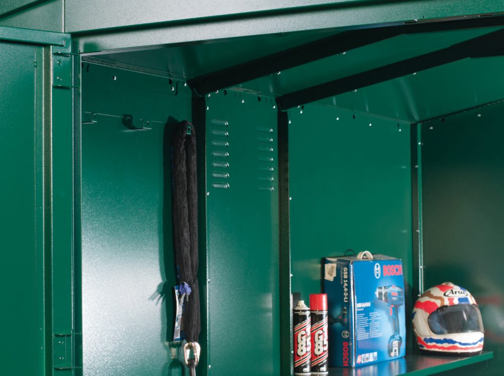 Asgard 8x7 Centurion Secure Motorcycle Storage Shed - Image 2