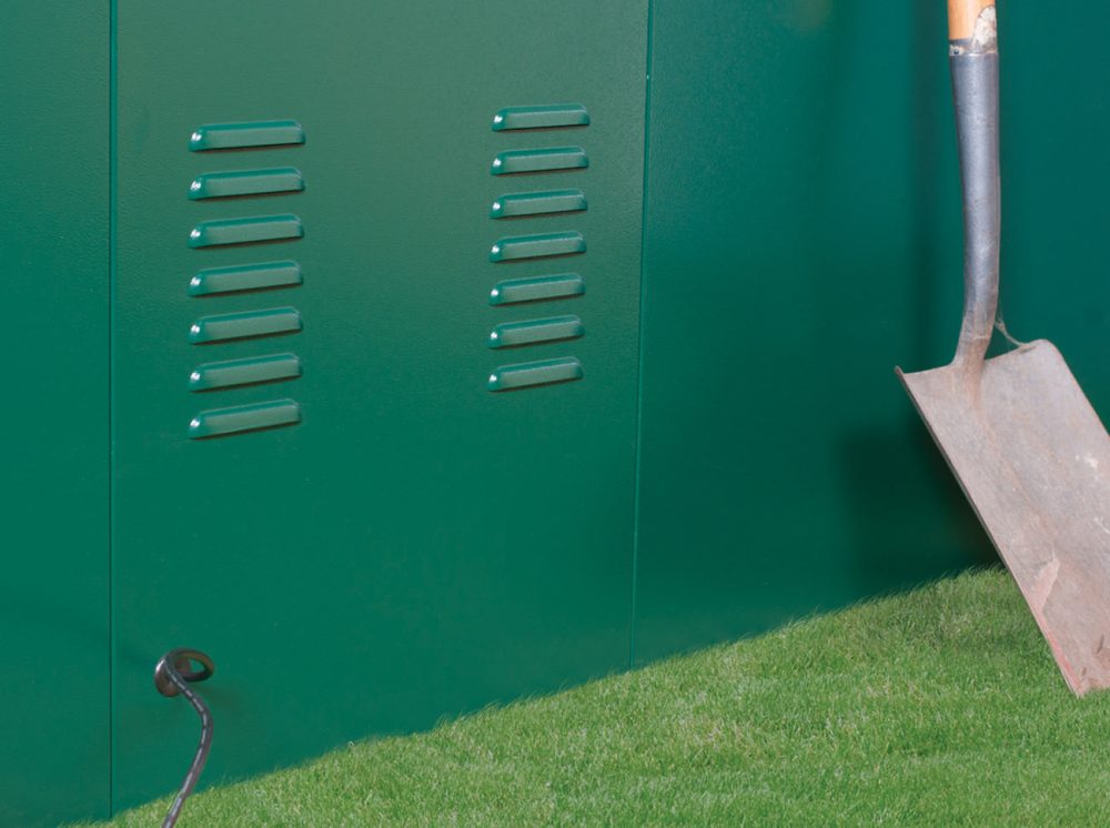Asgard 8x7 Centurion Secure Motorcycle Storage Shed - Image 6