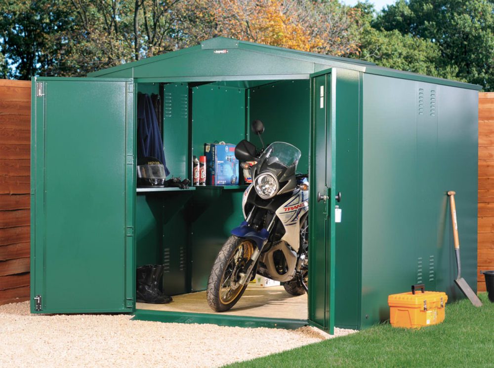 Asgard 8x7 Centurion Secure Motorcycle Storage Shed - Image 10