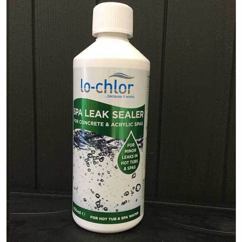 Lo Chlor 450ml Spa Leak Sealer - Hot Tub Small Leak Repair for Surfaces & Pipes