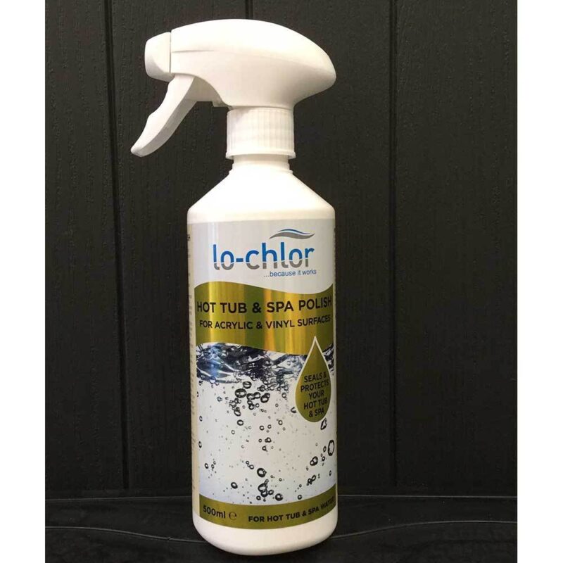 Lo Chlor Hot Tub Spa Polish Shield Acrylic & Vinyl Surfaces