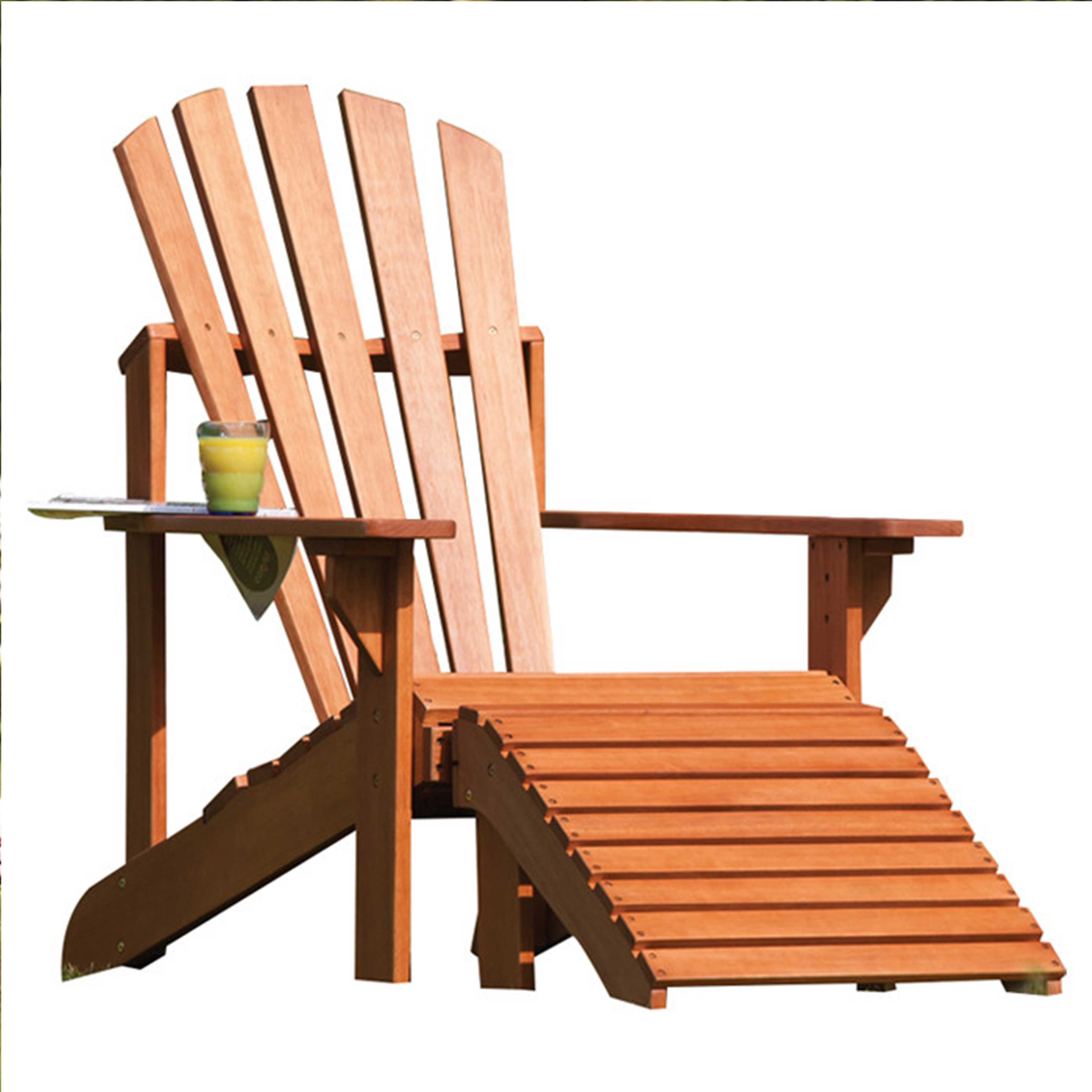 rowlinson hardwood adirondack chair