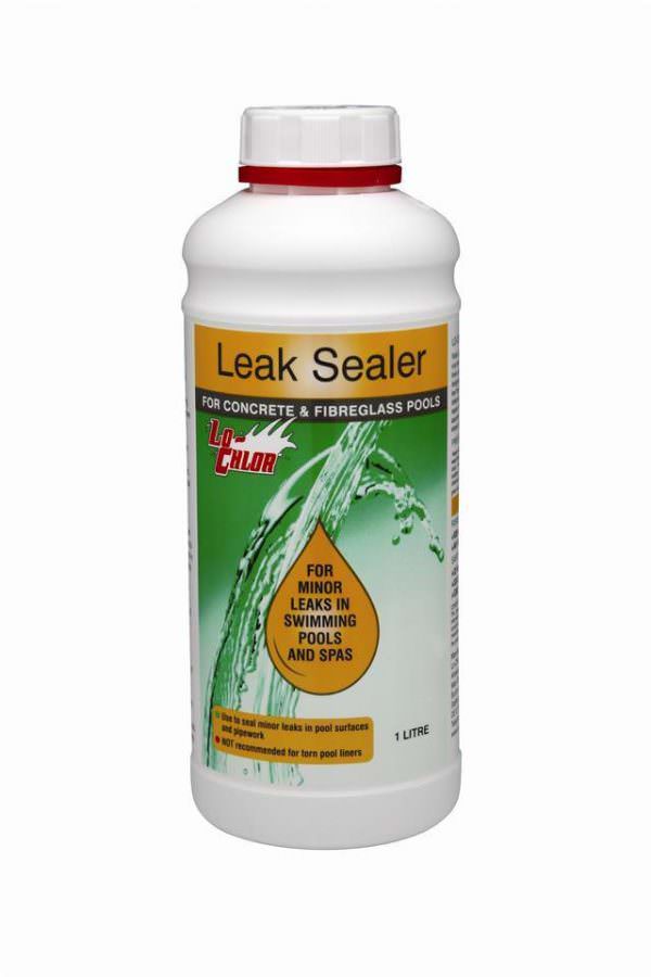 Lo Chlor Pool, Spa & Hot Tub Leak Sealer 1 Litre Repair Surface and