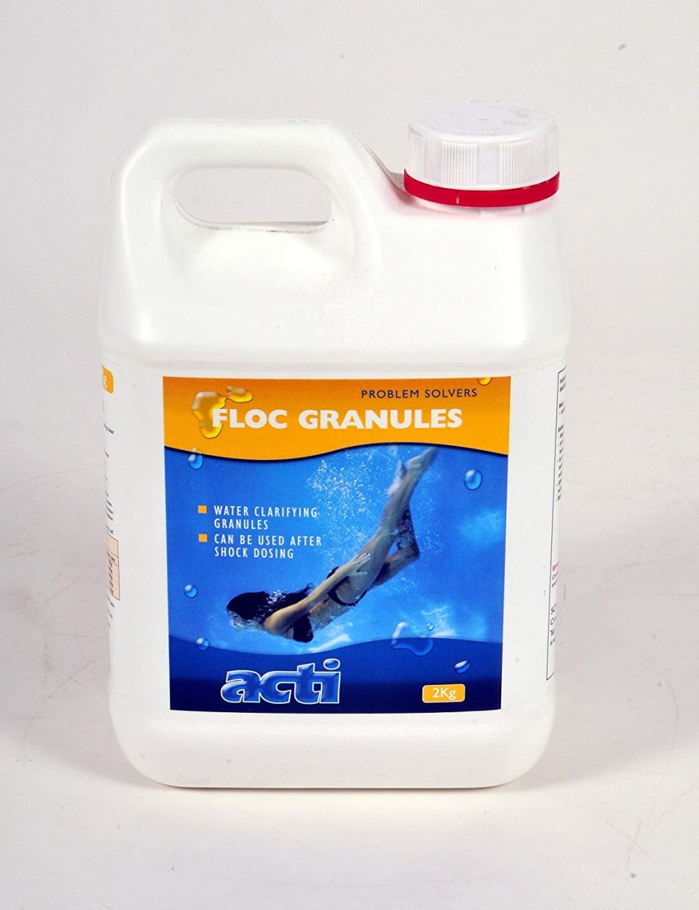 Acti 2kg Spa Floc Floccument Granules, Clarifier for Pools, Spas and Hot Tubs