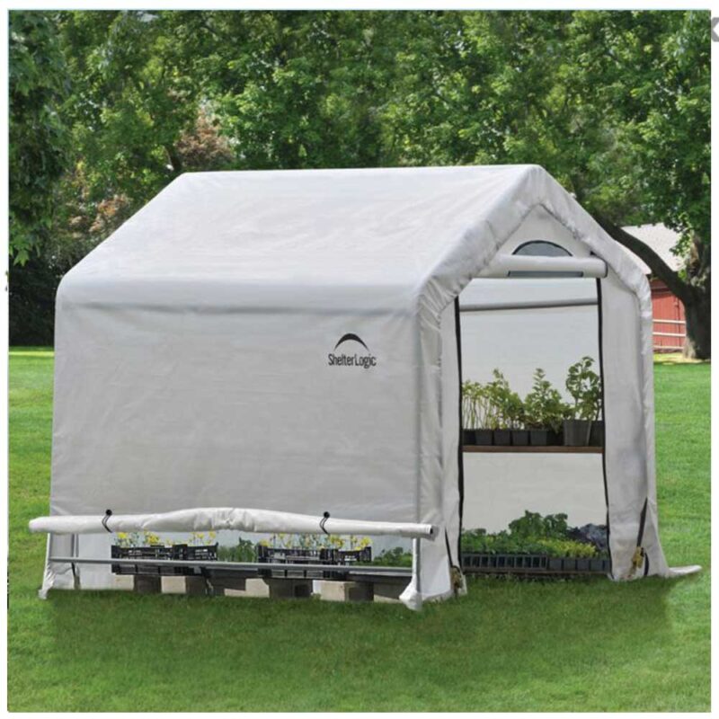 Shelterlogic Steel Frame 6x6 UV-treated Weather Proof Greenhouse in a Box