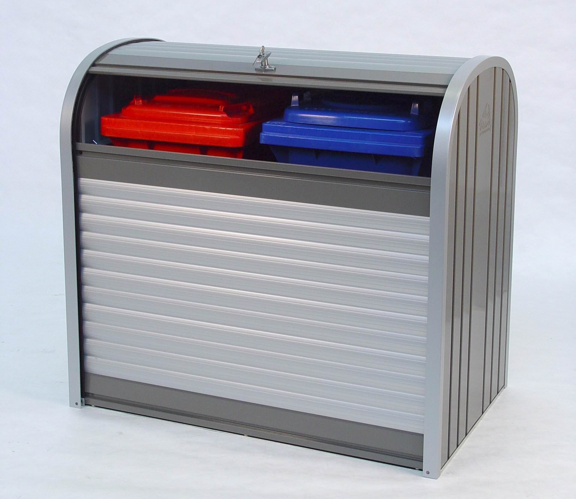 Biohort StoreMax 120 High Quality Heavy Duty Metal Storage Unit Box 2