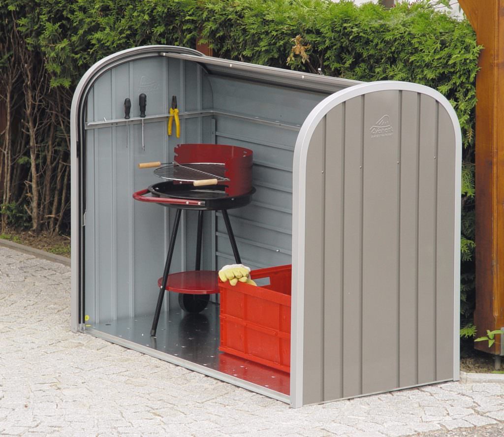 Biohort StoreMax 160 High Quality Heavy Duty Metal Storage Unit Box 2