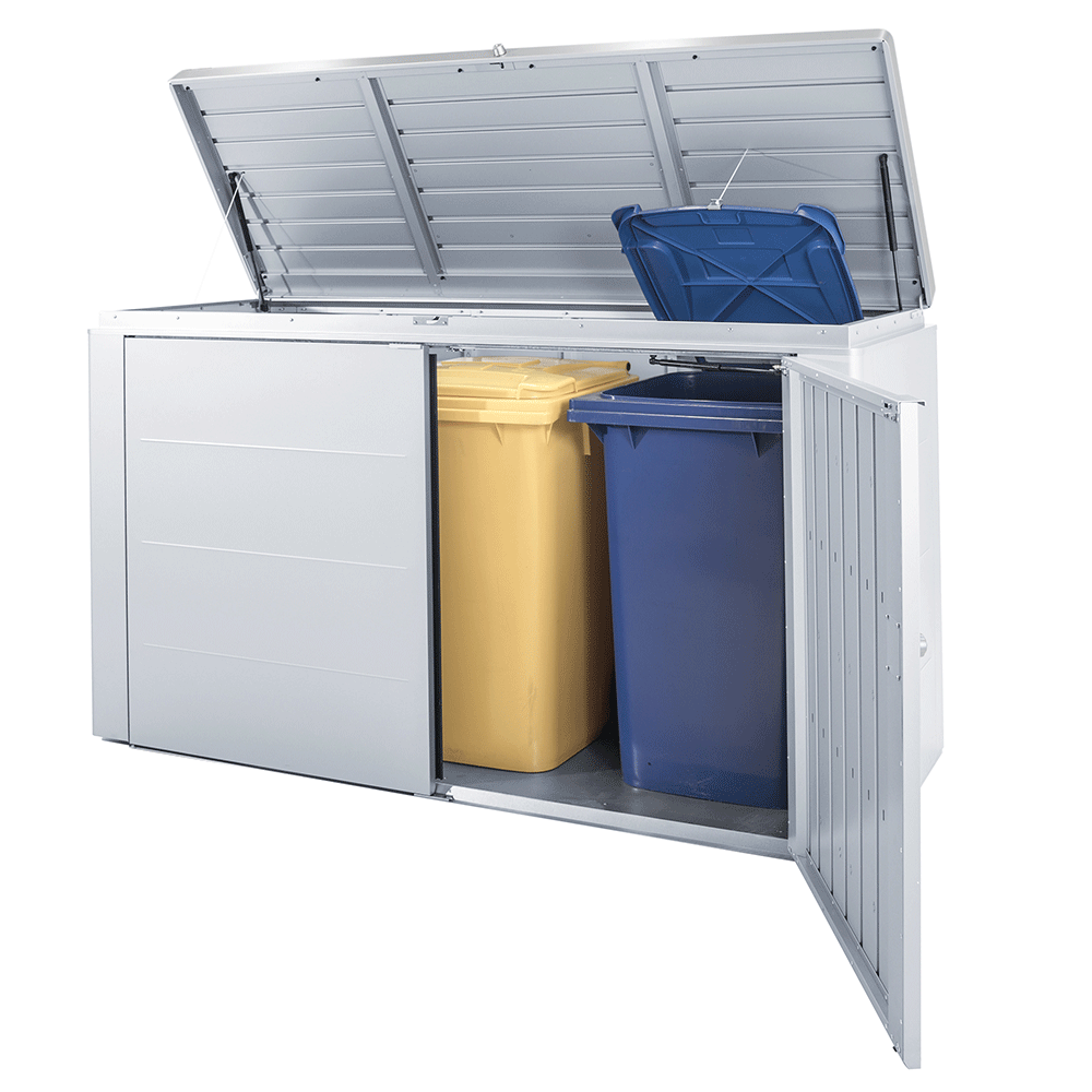 Biohort High Quality Heavy Duty Highboard 200 3x6 Metal Garden Storage