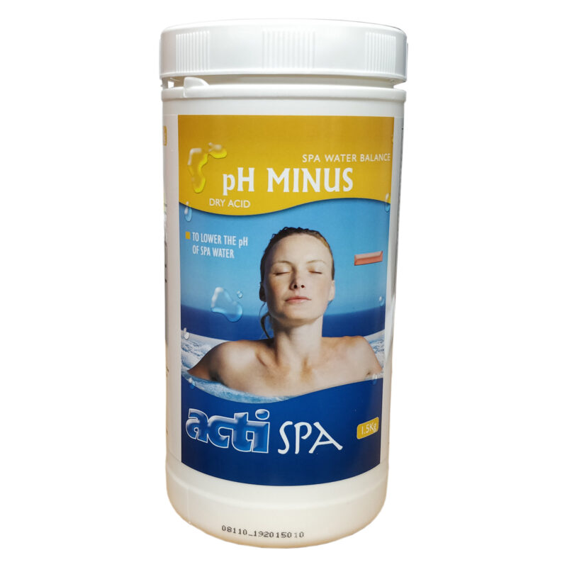 Acti 1.5kg PH Minus - Hot Tub Spa Chemical Water Balance Treatment