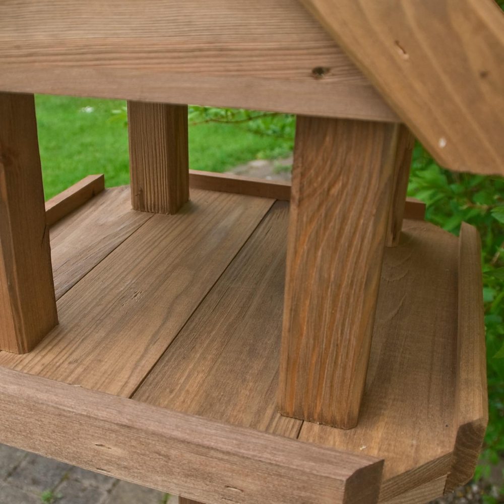 Windrush Premium Bird Table, Slate Apex Roof - Image 5