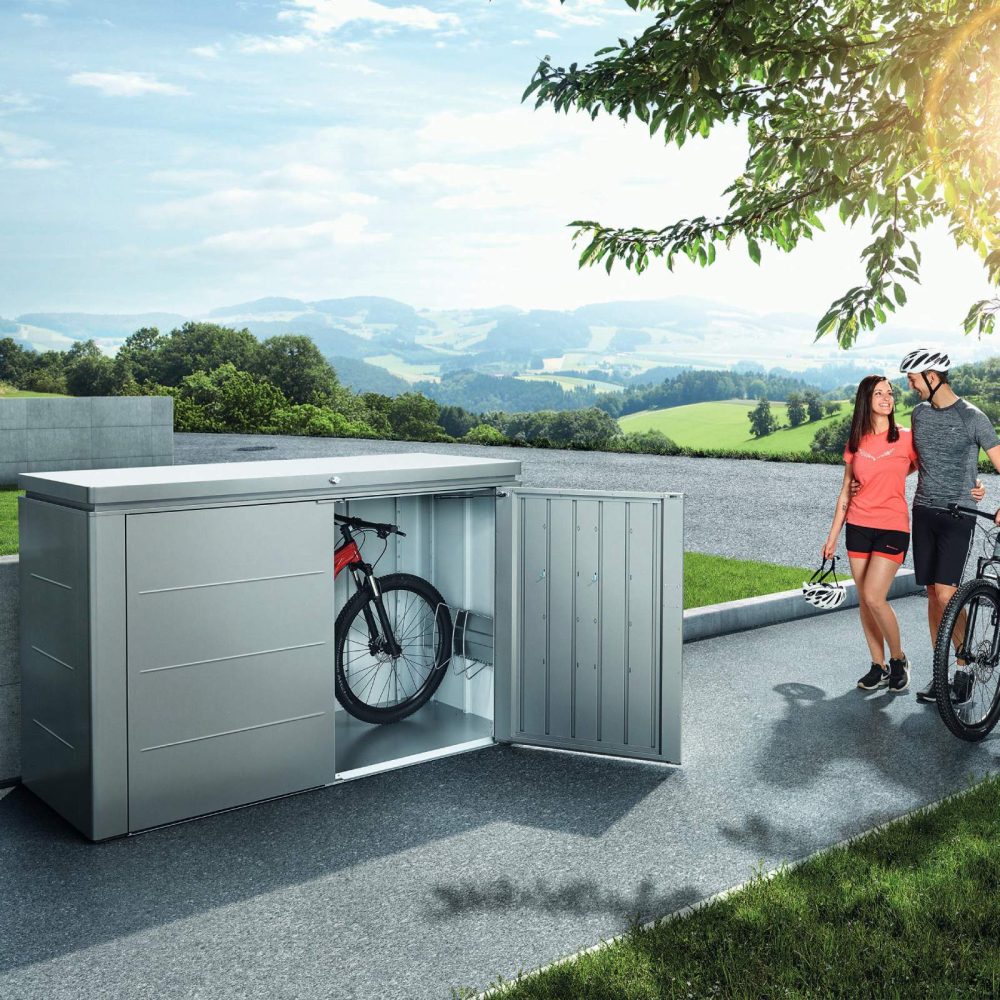 Biohort High Quality HighBoard Metal Garden Storage Unit - Image 2