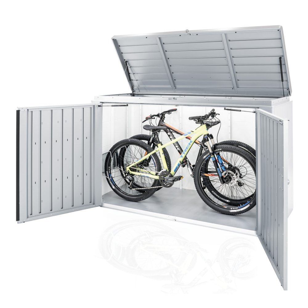 Biohort High Quality HighBoard Metal Garden Storage Unit - Image 3