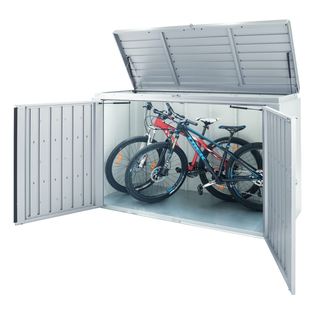 Biohort High Quality HighBoard Metal Garden Storage Unit - Image 4