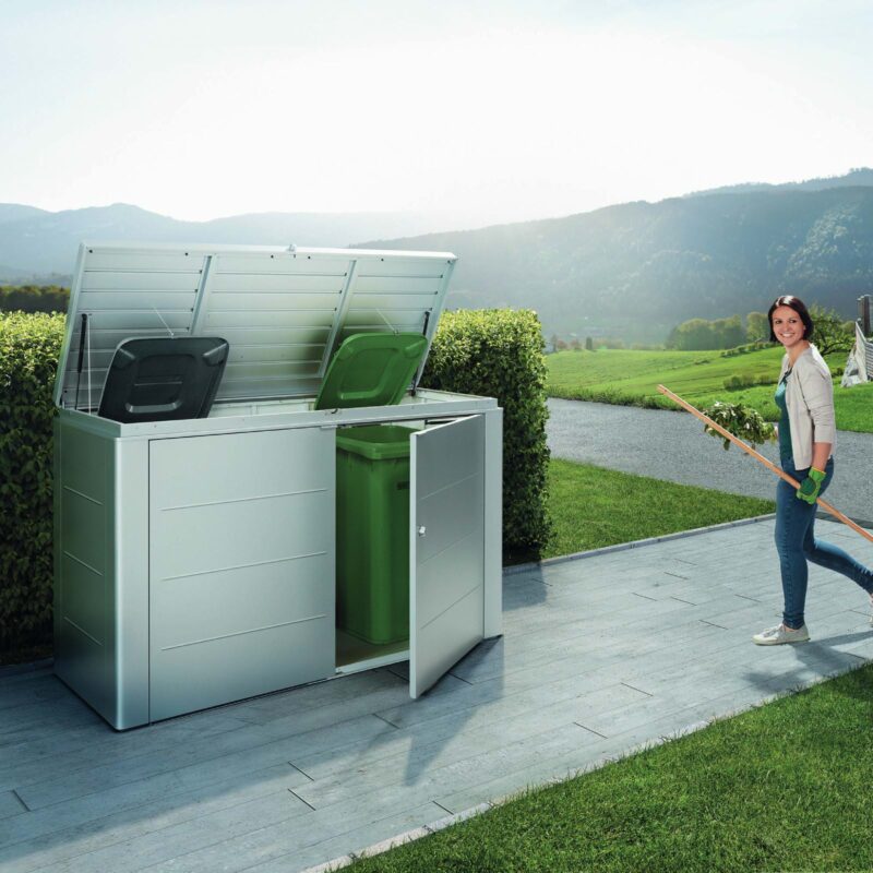 Biohort High Quality HighBoard Metal Garden Storage Unit