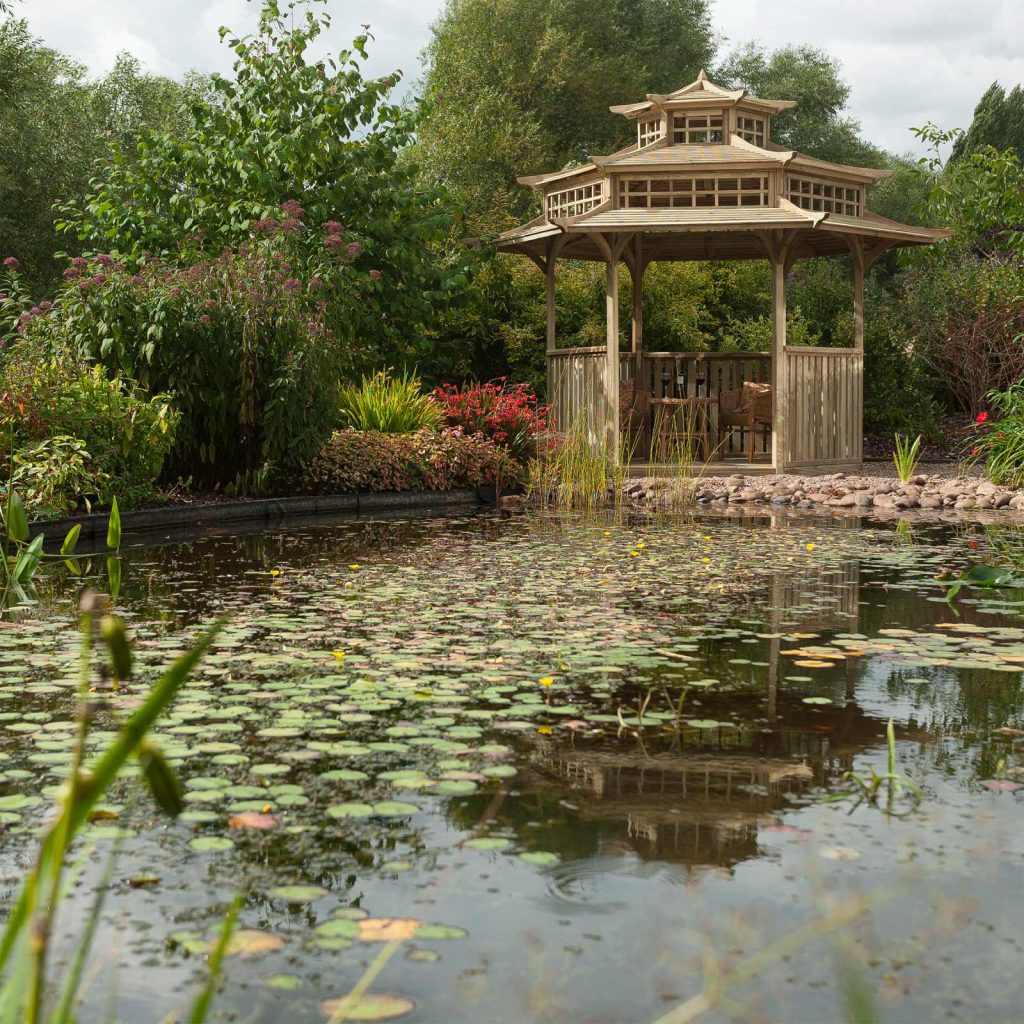 Wooden Garden Oriental Pagoda Japanese Design Gazebo – Pure Garden ...