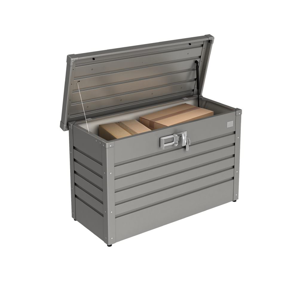 Suncast 507 Litre Stone Grey Deck Box Pure Garden Buildings