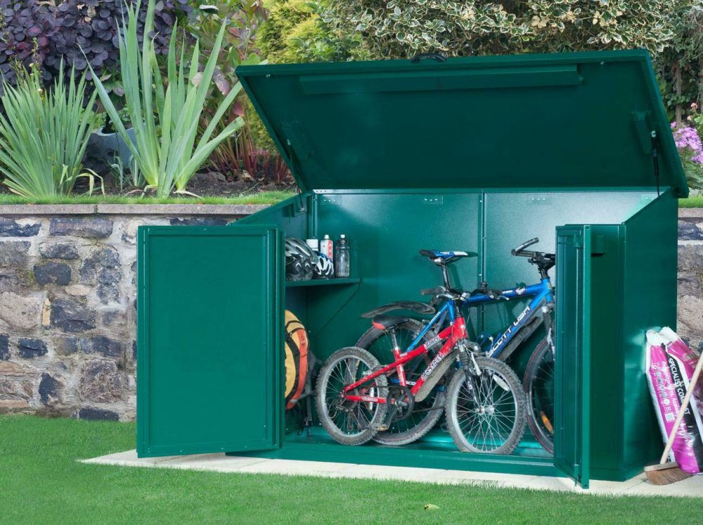 Asgard 7x4 Metal Outdoor Caravan Site Storage Unit