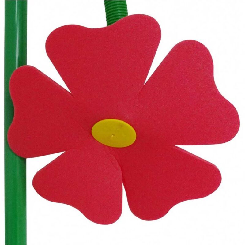 Dancing Daisy Water Feature Red