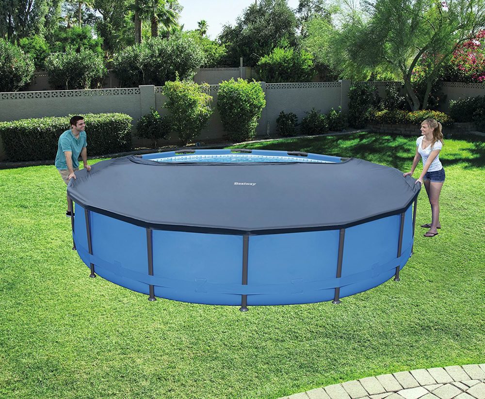 Bestway 15 feet Steel Frame Swimming Pool Cover - Image 3