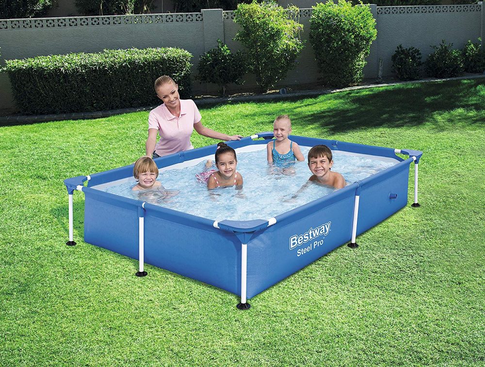Bestway Steel Pro Frame Splash - Pool of 221 x 150 x 43cm 1200L - Image 2