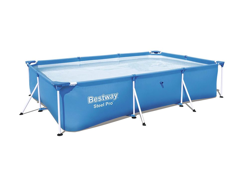 Bestway Steel Pro Frame pool 300 x 201 x 66 cm, 3300 liters in blue. Swimming Pool - Image 2
