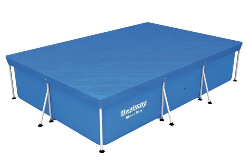 Bestway 9'10" x 6'7" Steel Pro Frame Pool Cover Garden Summer Outdoors Pools Swimming
