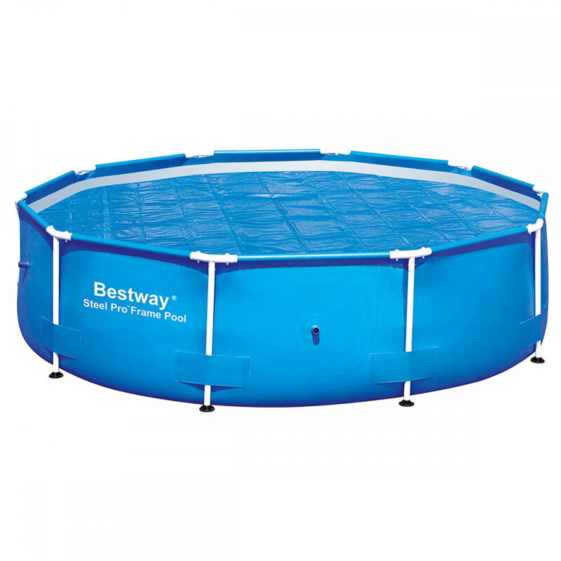 Bestway 10ft Solar Pool Cover - Steel Pro Frame Swimming Pools