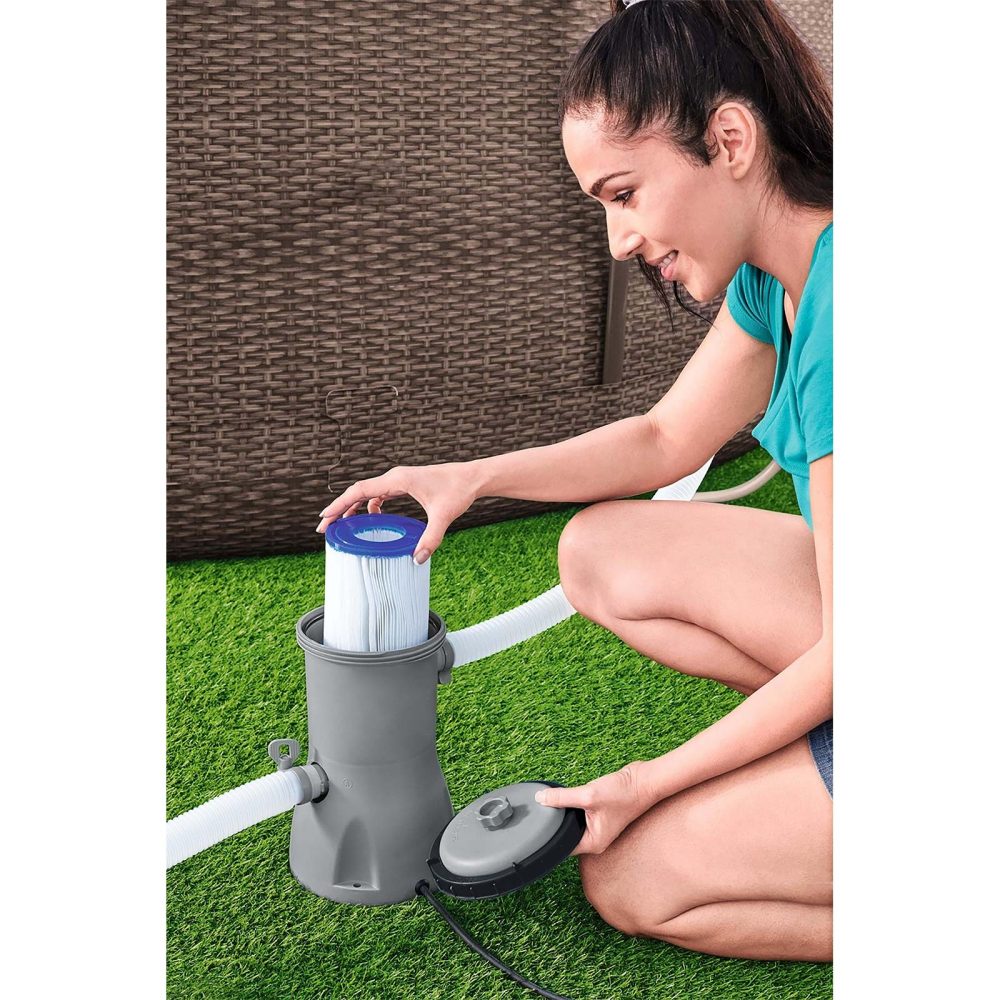 Bestway 800gal Flowclear Swimming Pool Filter Pump - Pool Accessories Garden Summer - Image 4
