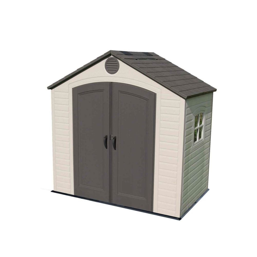 Lifetime Premium quality 8x5 Heavy Duty Plastic Shed Apex Roof - Image 5