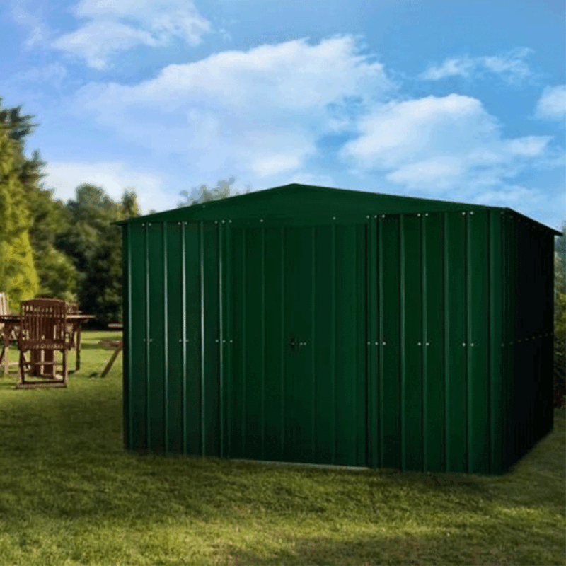 Lotus 10x6 Apex Metal Steel Garden Shed 15 Year Guarantee