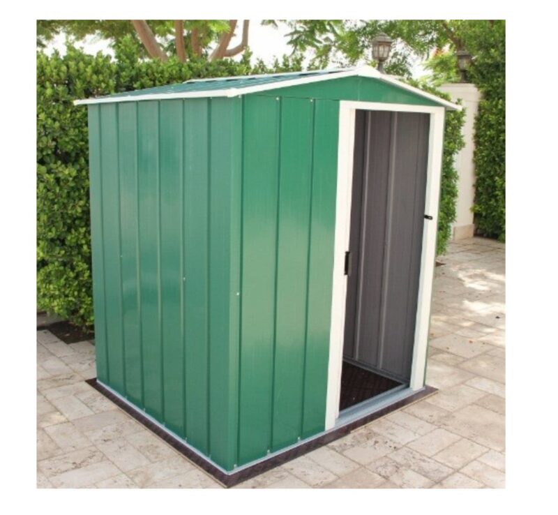 Sapphire 5x4 Apex Metal Garden Shed