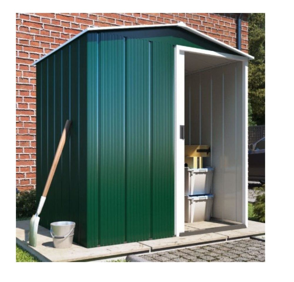 Sapphire 5x4 Apex Metal Garden Shed - Image 7