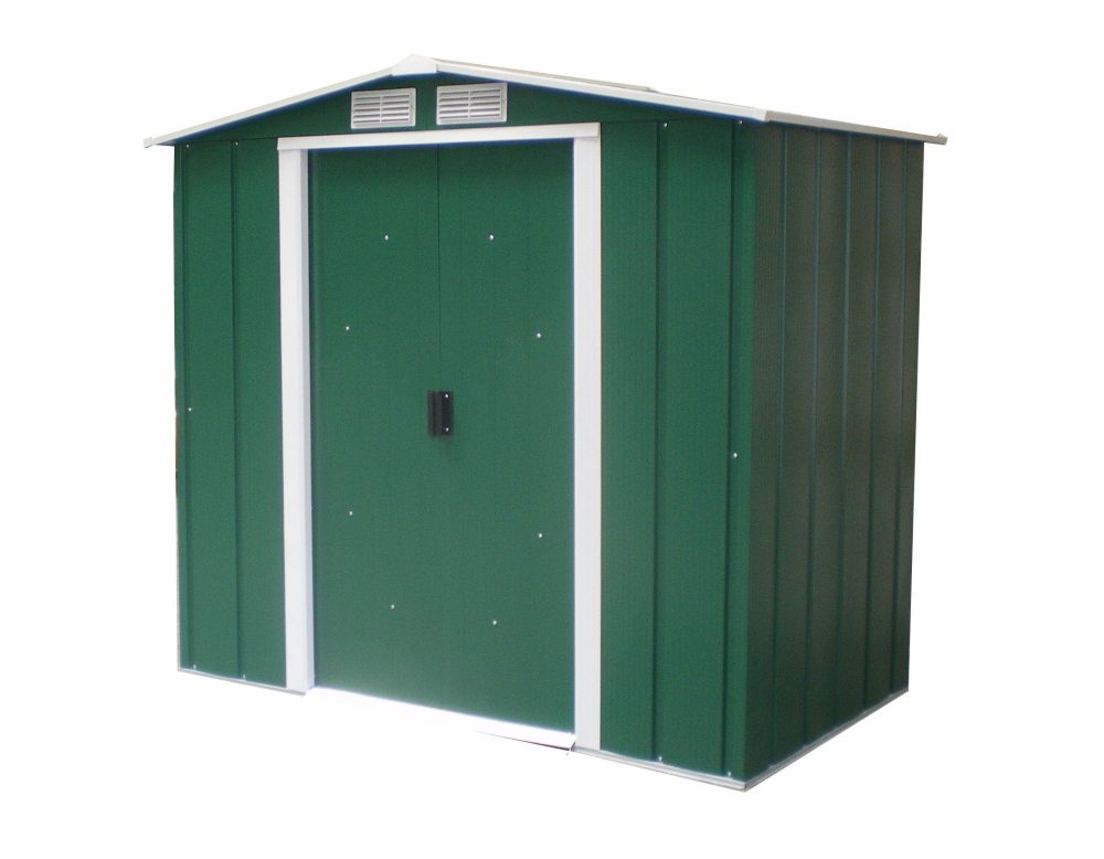 Sapphire 6x6 Apex Metal Garden Shed