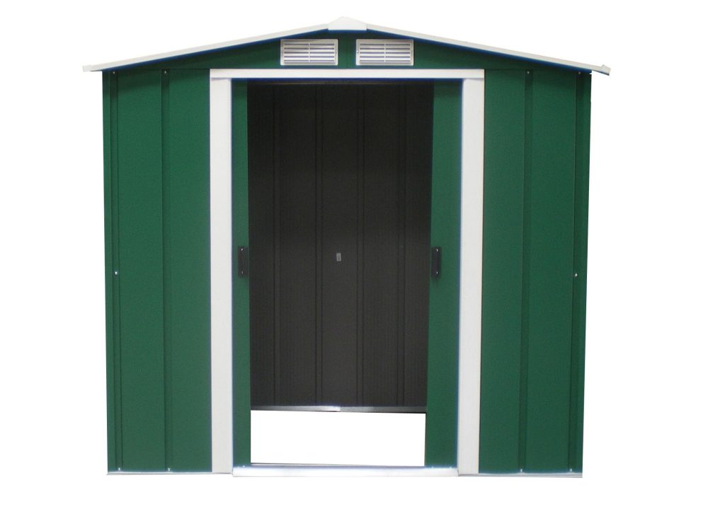 Sapphire 6x6 Apex Metal Garden Shed - Image 3